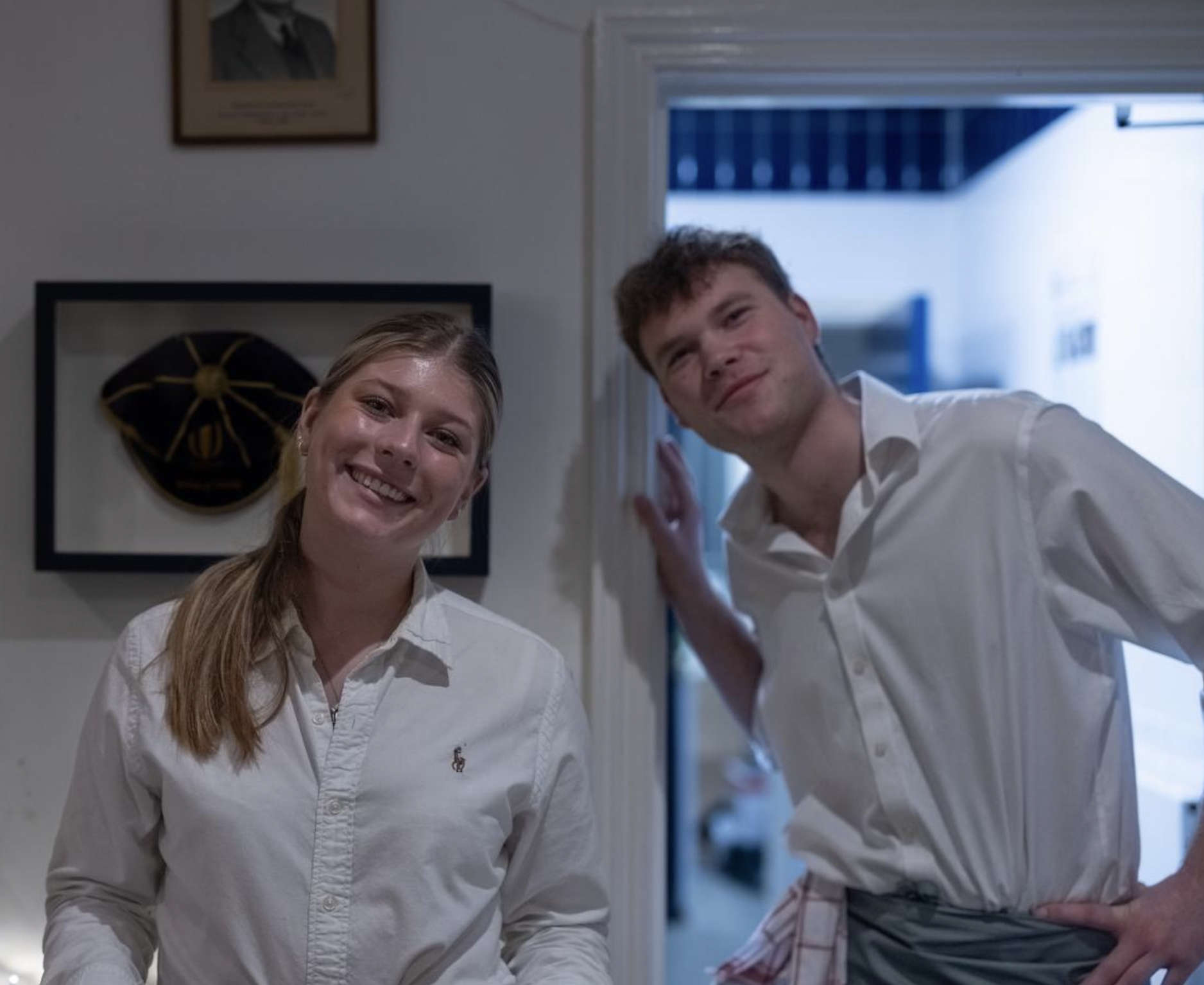 Emily and colleague